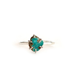 Raw Turquoise Stacker Ring
