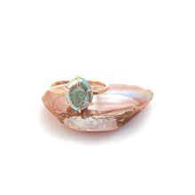 Load image into Gallery viewer, Grey Pearl Stacker Ring