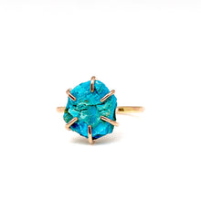 Load image into Gallery viewer, Raw Chrysocolla Stacker Ring